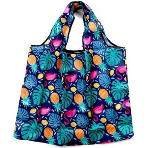 Tropical Print Reusable tote